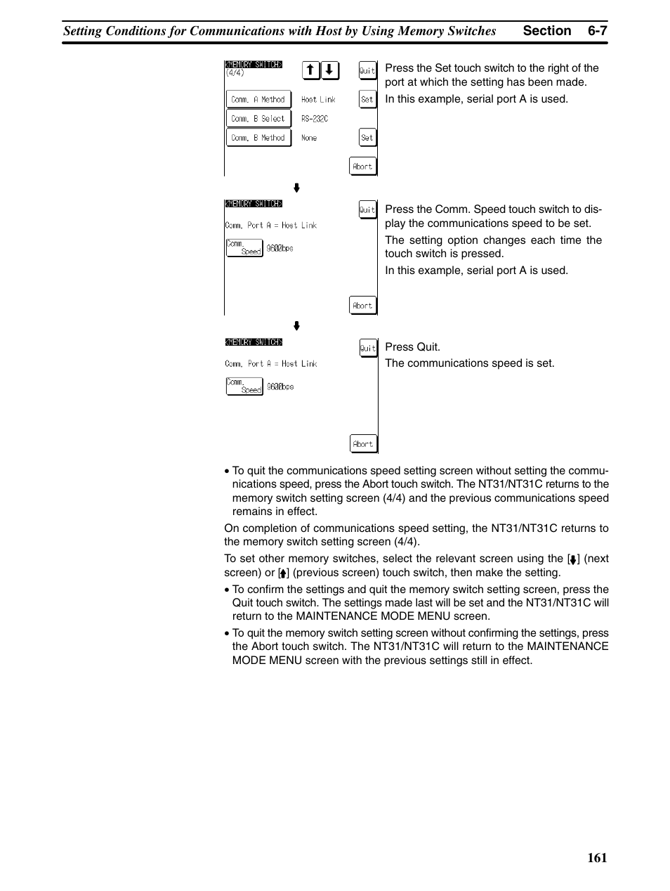 Omron Programmable Terminals NT31 NT31C User Manual | Page 171 / 296