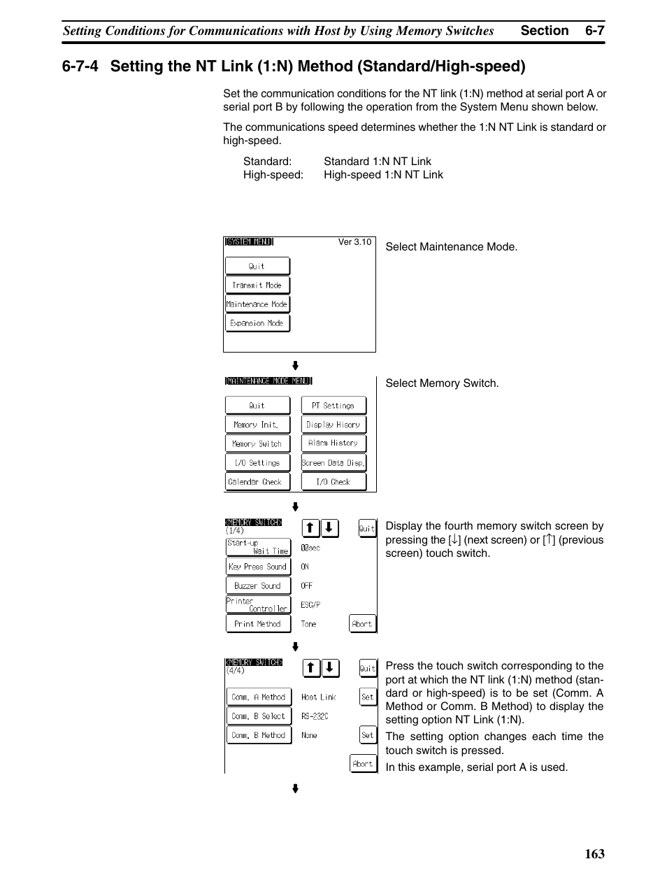 Omron Programmable Terminals NT31 NT31C User Manual | Page 173 / 296