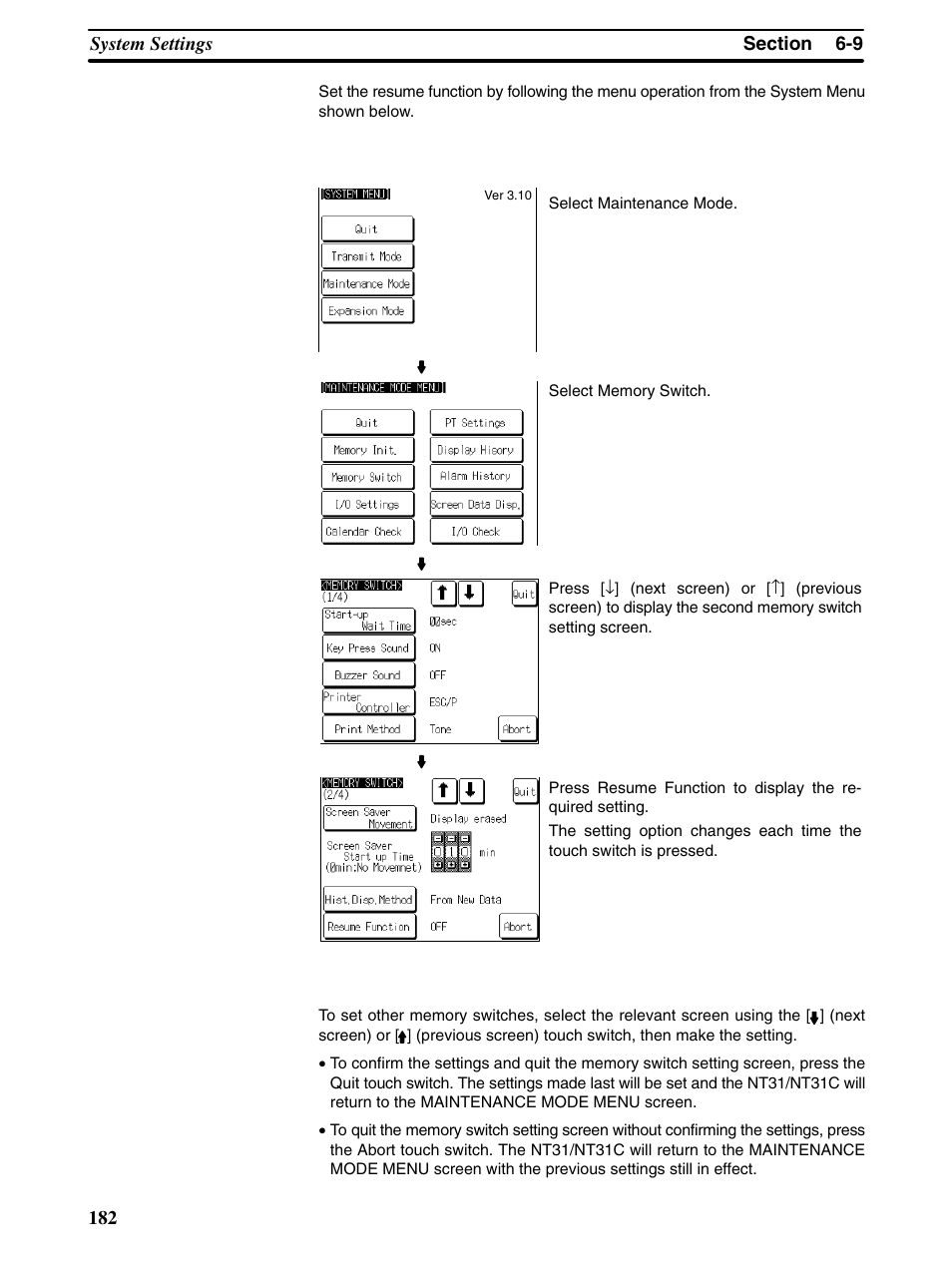 Omron Programmable Terminals NT31 NT31C User Manual | Page 192 / 296