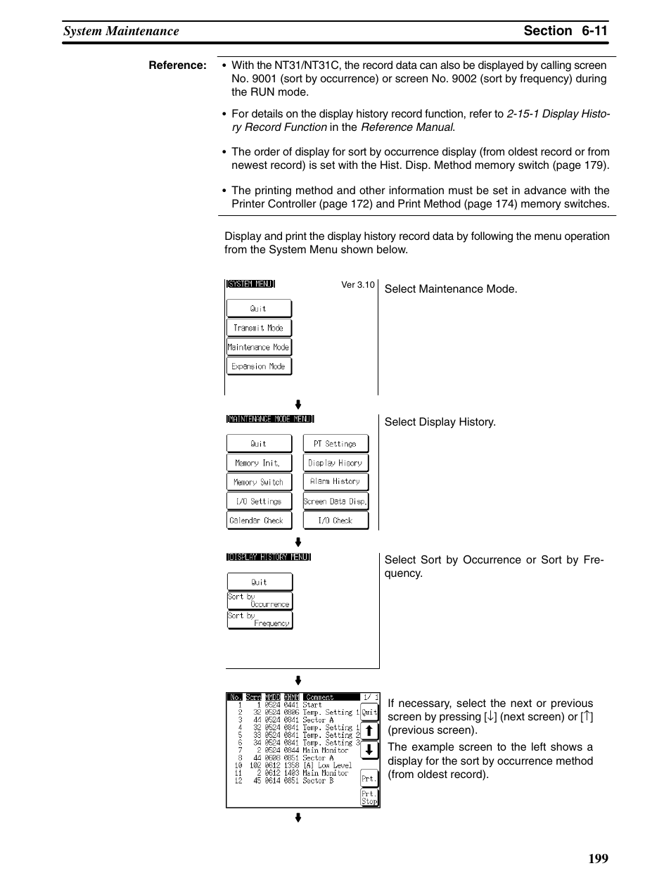 Omron Programmable Terminals NT31 NT31C User Manual | Page 209 / 296