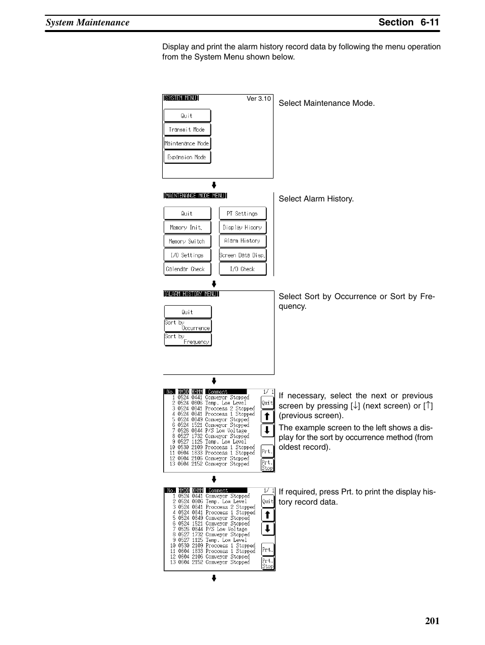 Omron Programmable Terminals NT31 NT31C User Manual | Page 211 / 296