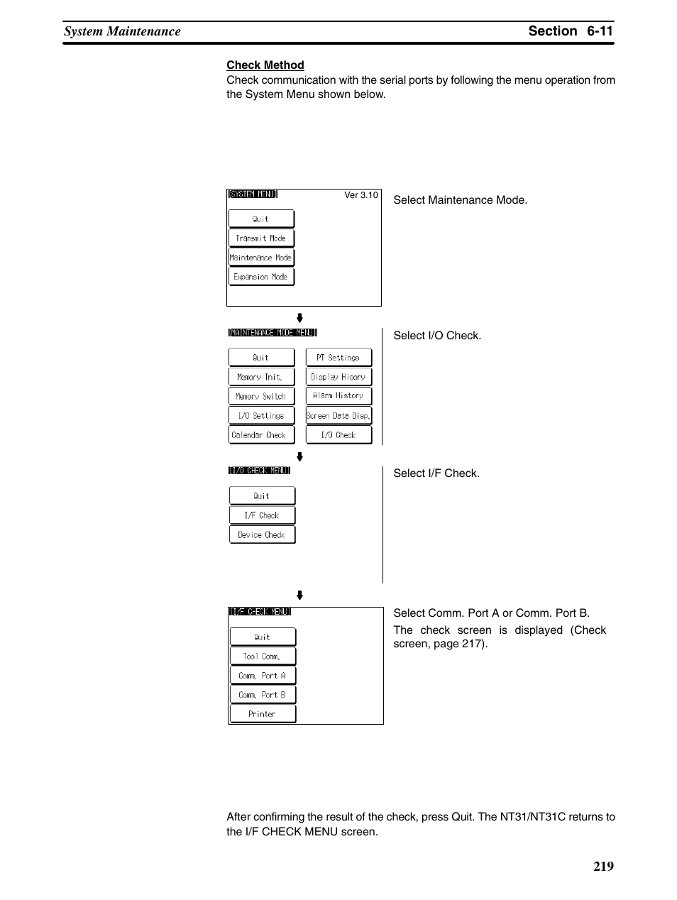 Omron Programmable Terminals NT31 NT31C User Manual | Page 229 / 296