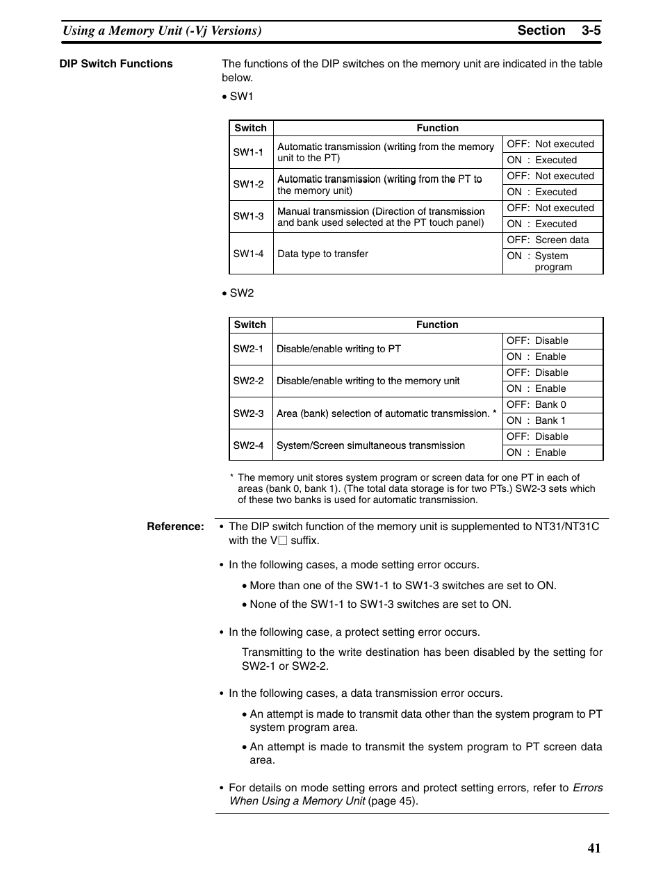 Omron Programmable Terminals NT31 NT31C User Manual | Page 52 / 296