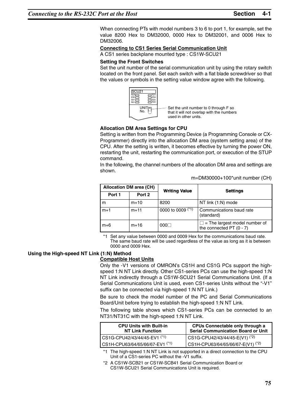 Omron Programmable Terminals NT31 NT31C User Manual | Page 86 / 296