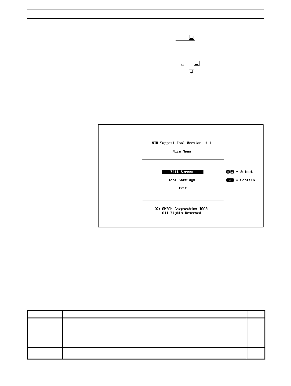5 starting and exiting, 6 main menu | Omron NT20M User Manual | Page 10 / 131