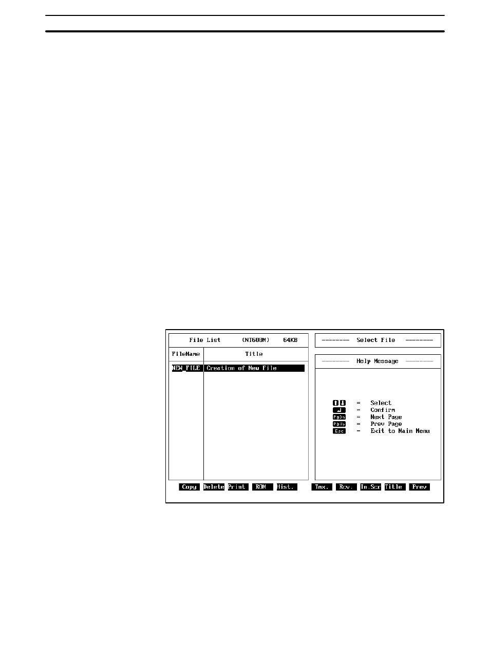 7 file selection | Omron NT20M User Manual | Page 11 / 131