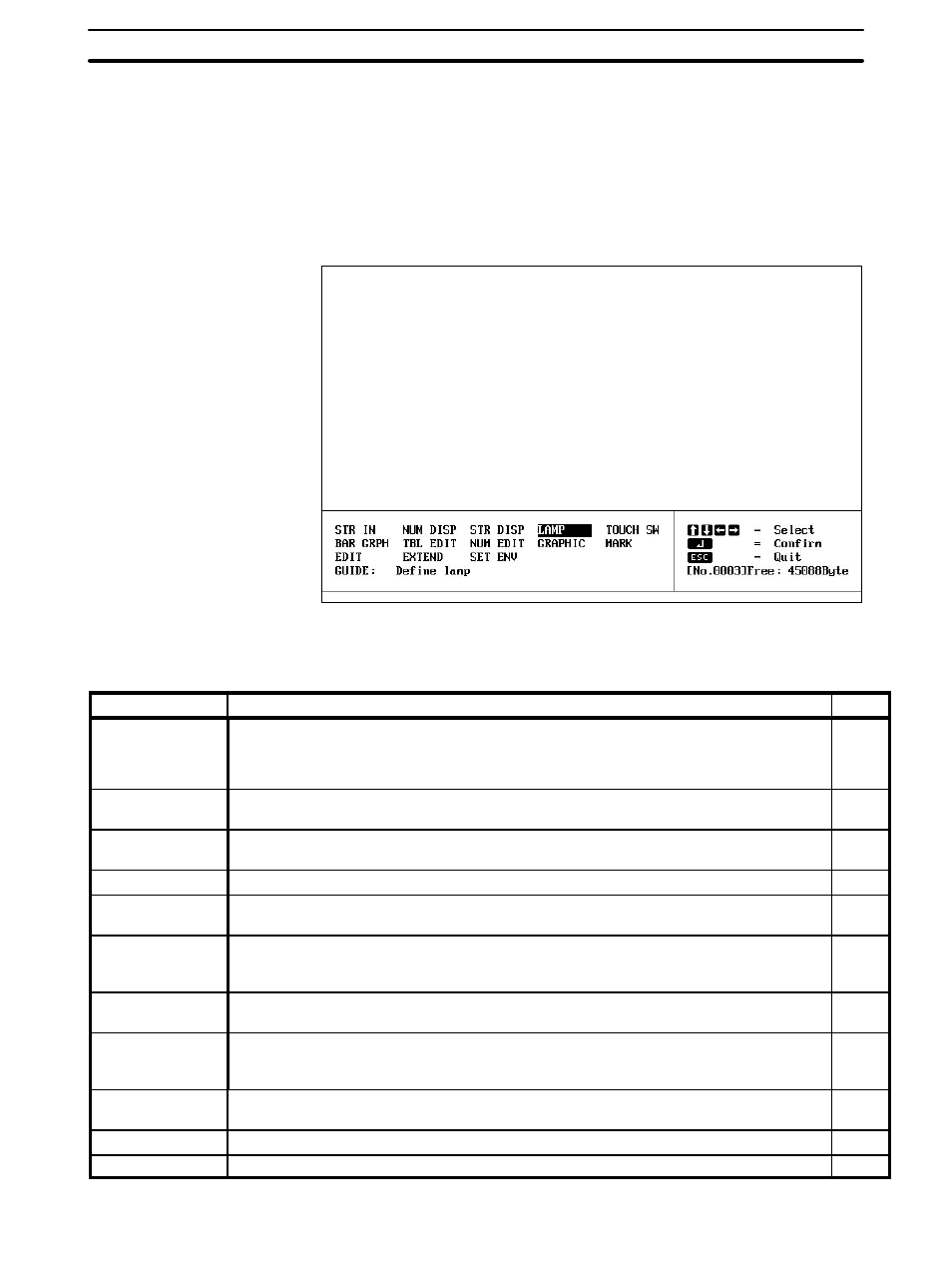 10 editing screens | Omron NT20M User Manual | Page 16 / 131