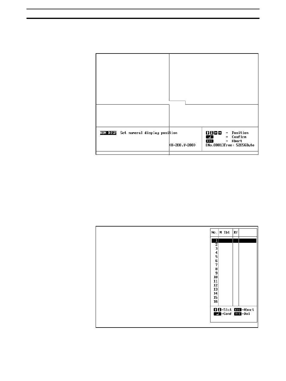 2-2 direct connection numeral displays | Omron NT20M User Manual | Page 35 / 131