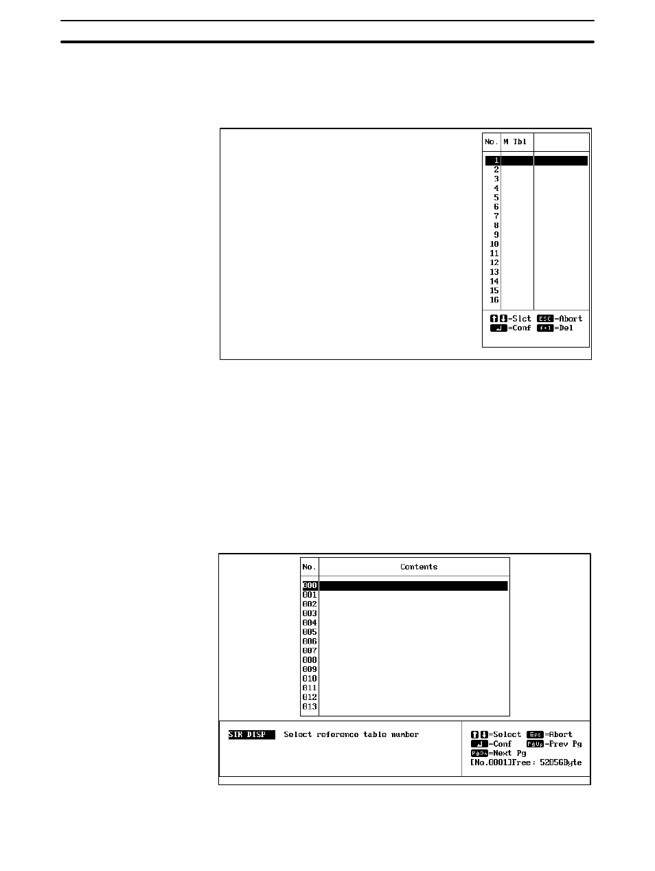 3-1 normal character string displays | Omron NT20M User Manual | Page 39 / 131