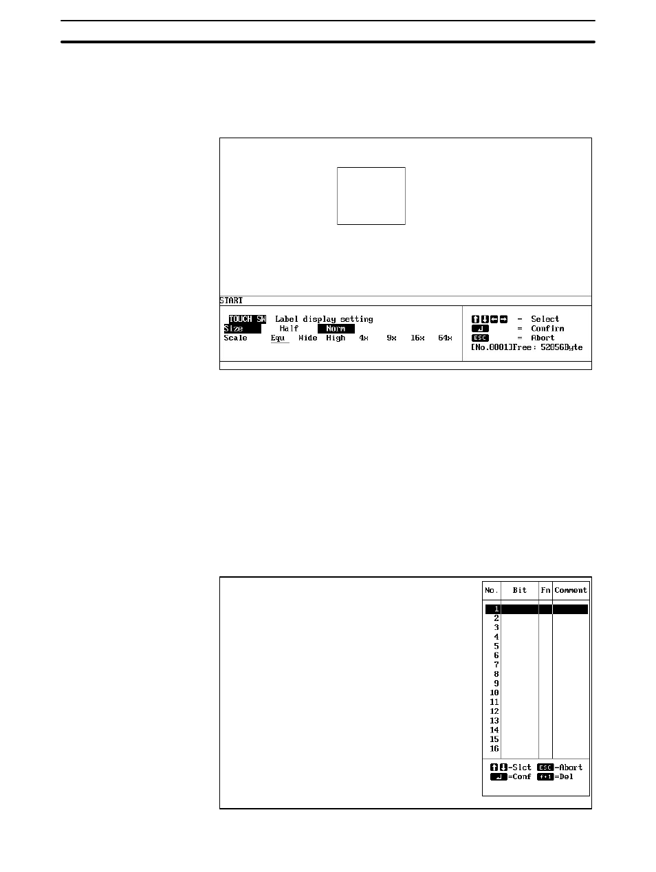 5-2 direct connection touch switches | Omron NT20M User Manual | Page 52 / 131