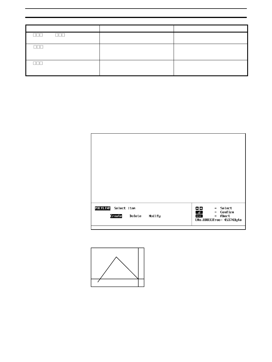 9 polylines, 9-1 creating new polylines | Omron NT20M User Manual | Page 75 / 131