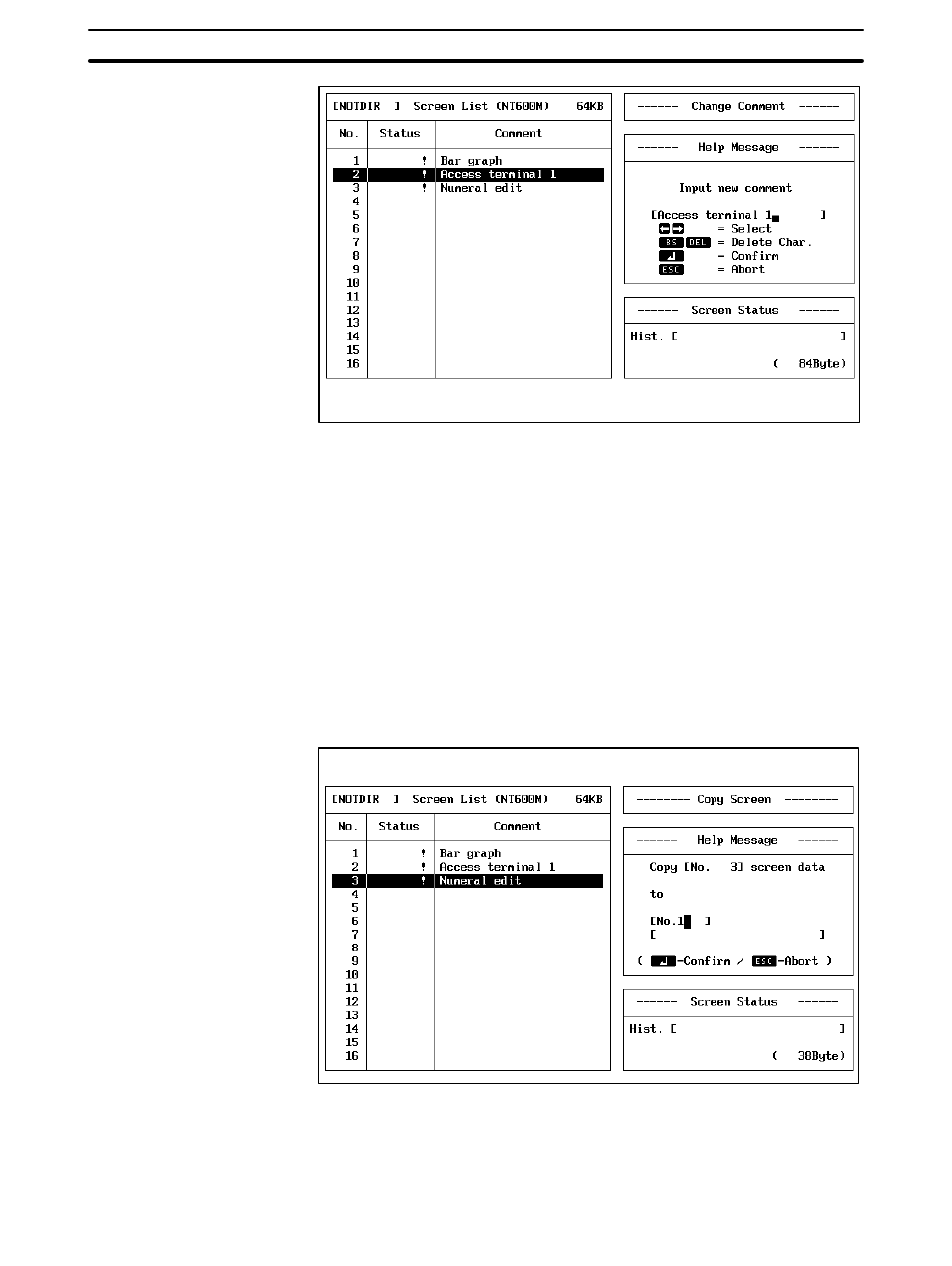 4 reading data from other files | Omron NT20M User Manual | Page 97 / 131