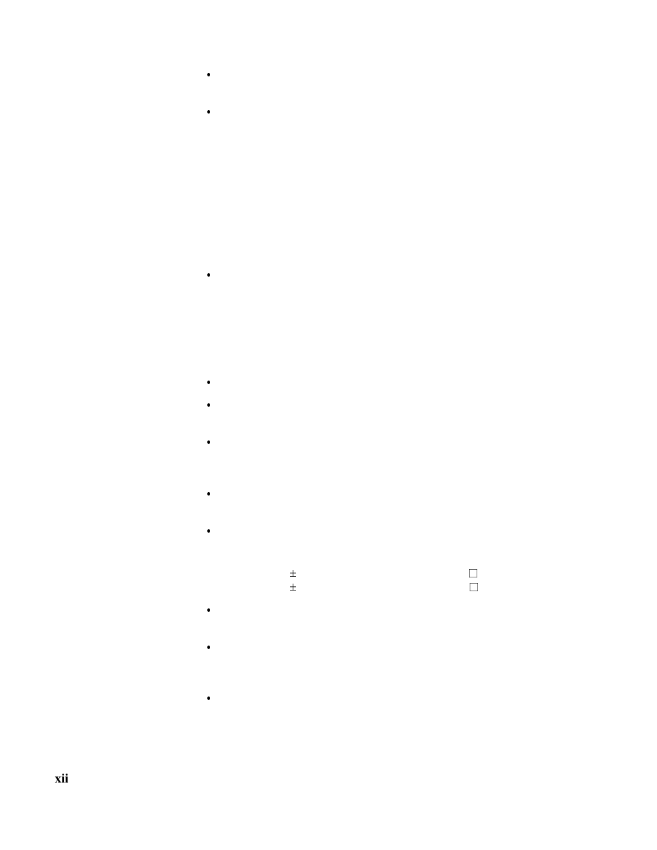 Safety precautions (continued) | Omron NT-series Programmable Terminal V022-E3-1 User Manual | Page 12 / 318