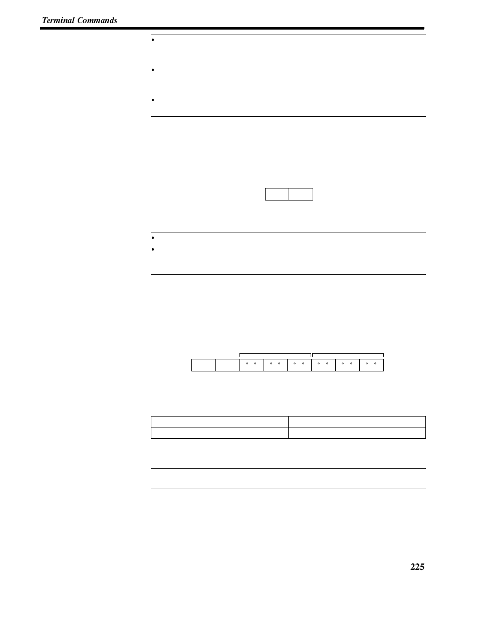 End flashing display, Set cursor position | Omron NT-series Programmable Terminal V022-E3-1 User Manual | Page 239 / 318