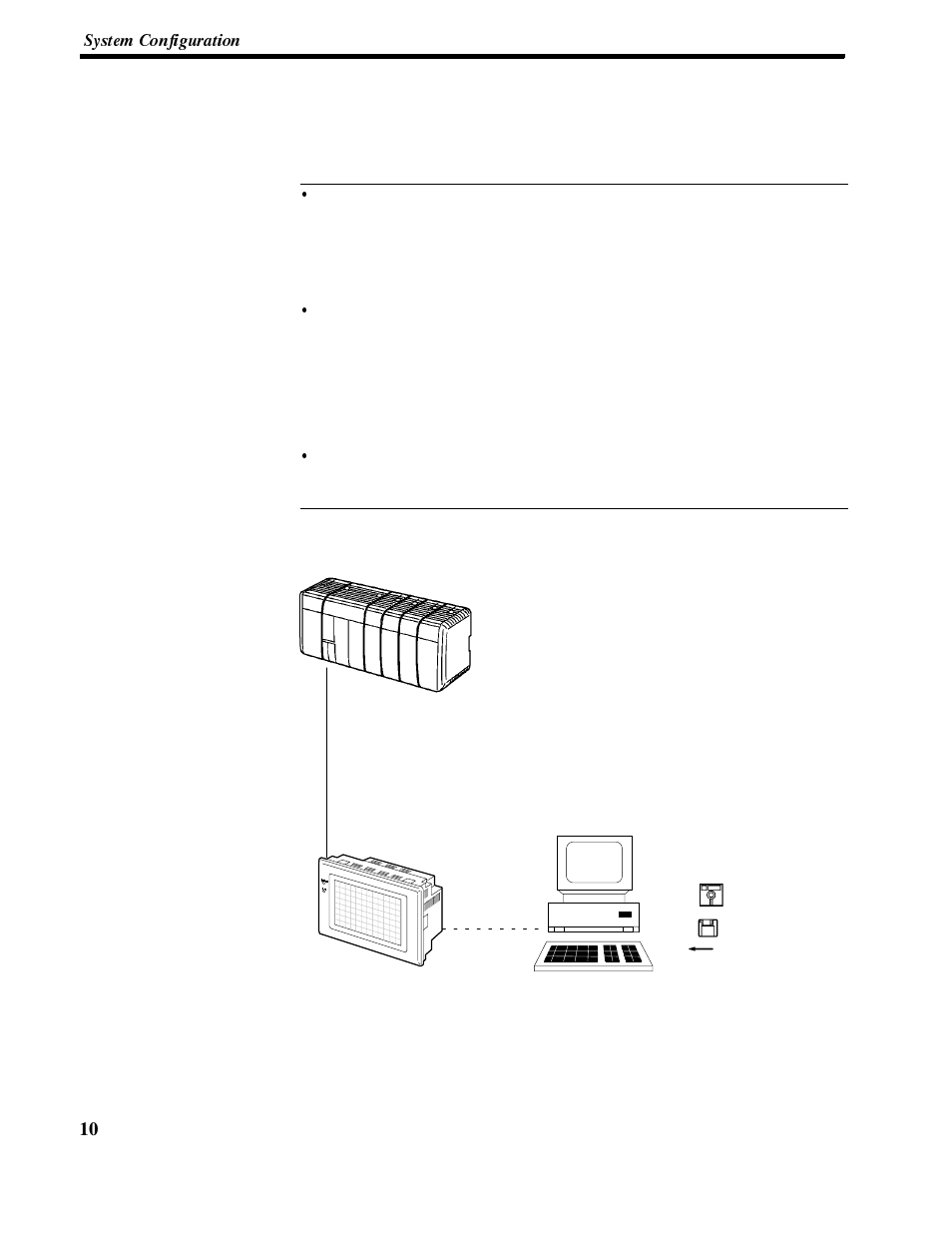3 system configuration | Omron NT-series Programmable Terminal V022-E3-1 User Manual | Page 24 / 318