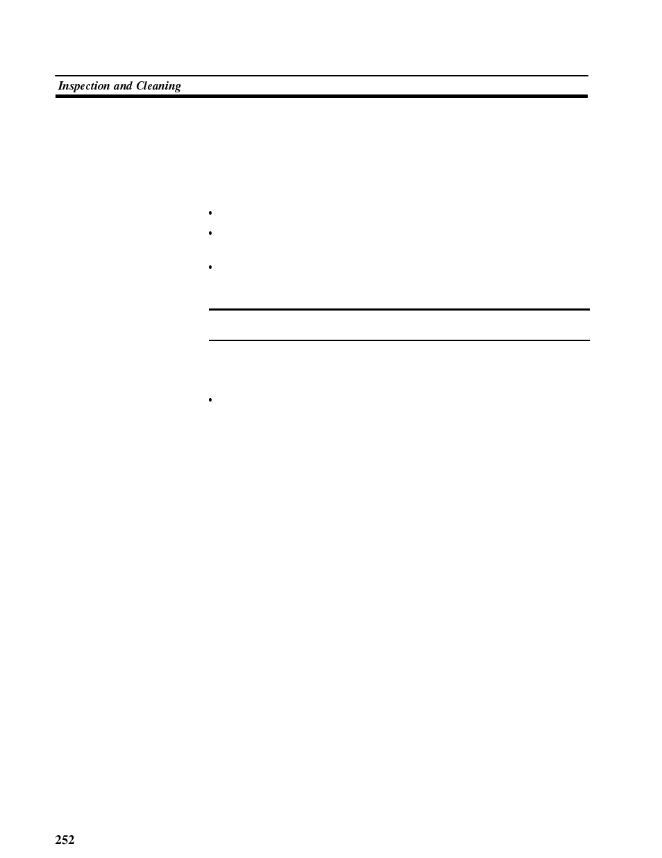4 inspection and cleaning | Omron NT-series Programmable Terminal V022-E3-1 User Manual | Page 265 / 318
