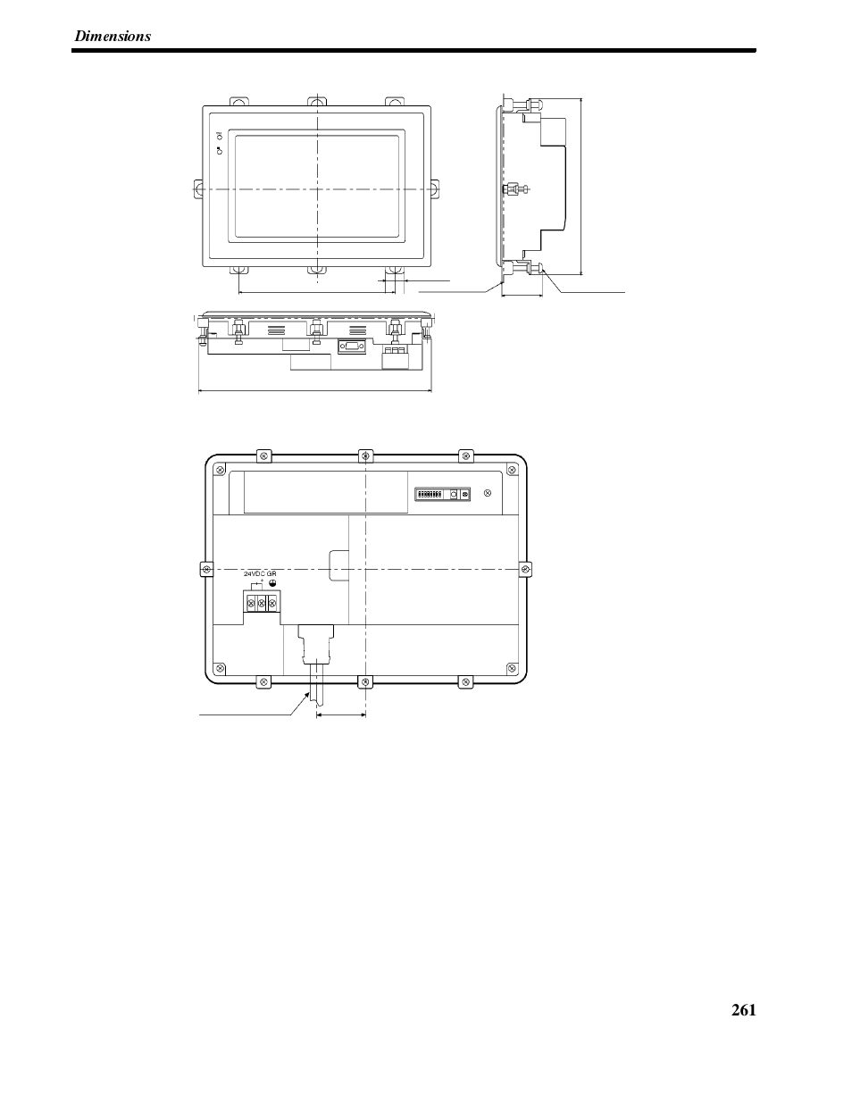 Appendix b, Installation, Cable installation | Omron NT-series Programmable Terminal V022-E3-1 User Manual | Page 274 / 318