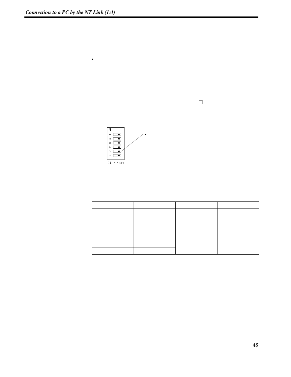 5-3 pc switch settings | Omron NT-series Programmable Terminal V022-E3-1 User Manual | Page 59 / 318
