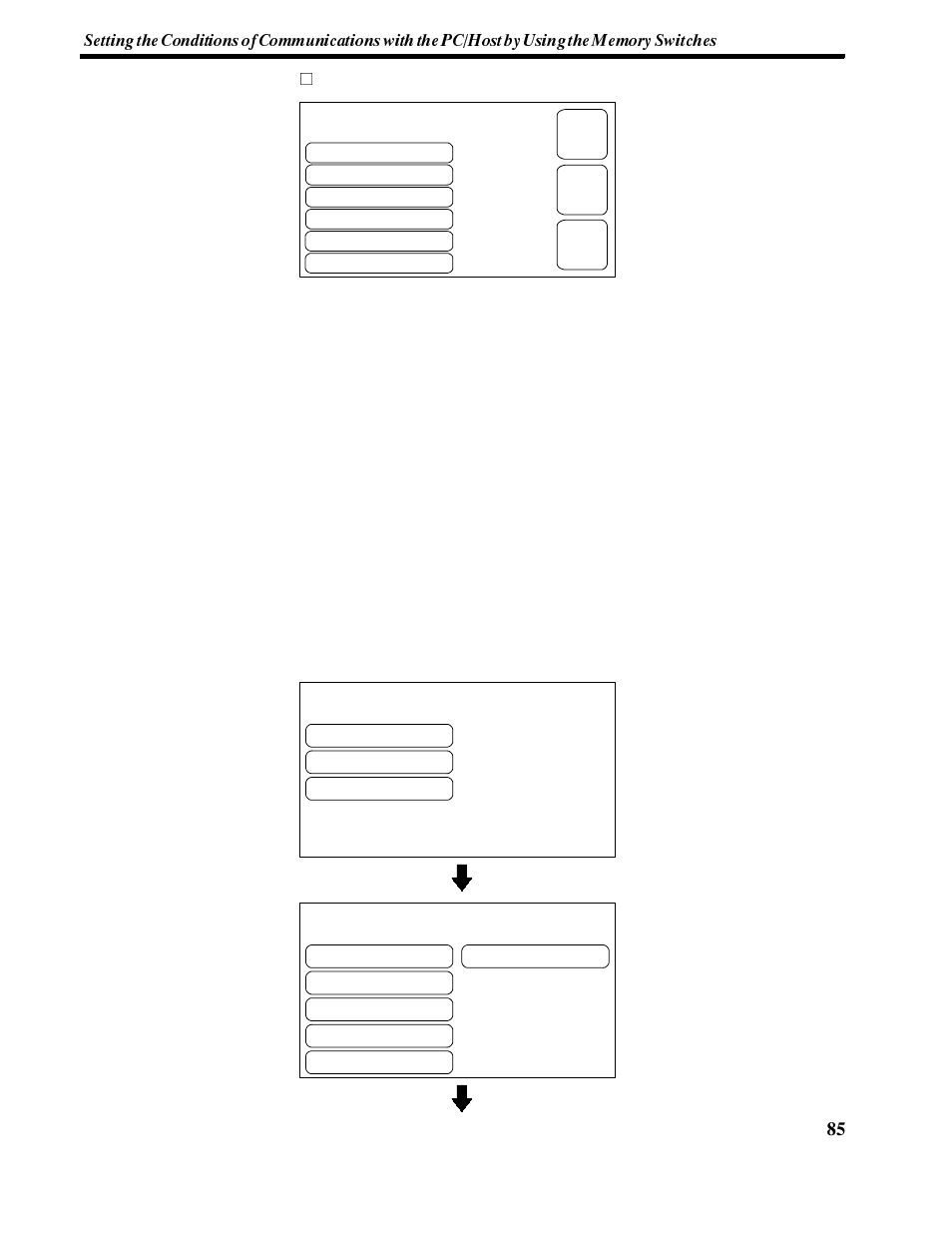 6-1 selecting the host communication method | Omron NT-series Programmable Terminal V022-E3-1 User Manual | Page 99 / 318