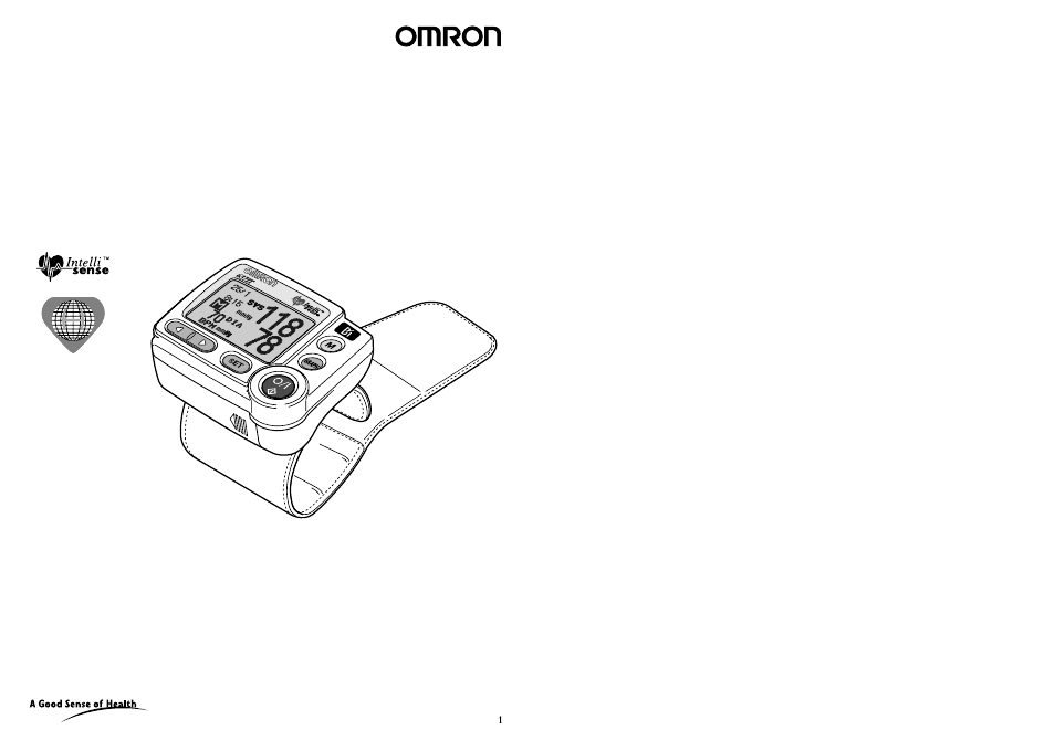 Omron INTELLI 637IT User Manual | 13 pages