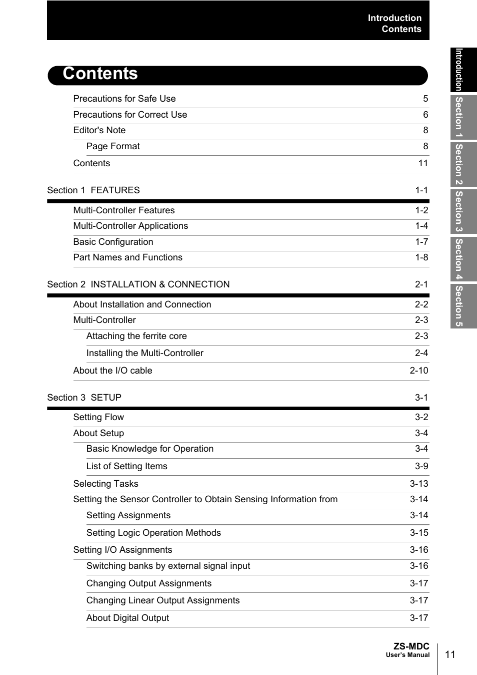 Omron ZS-MDC User Manual | Page 13 / 94