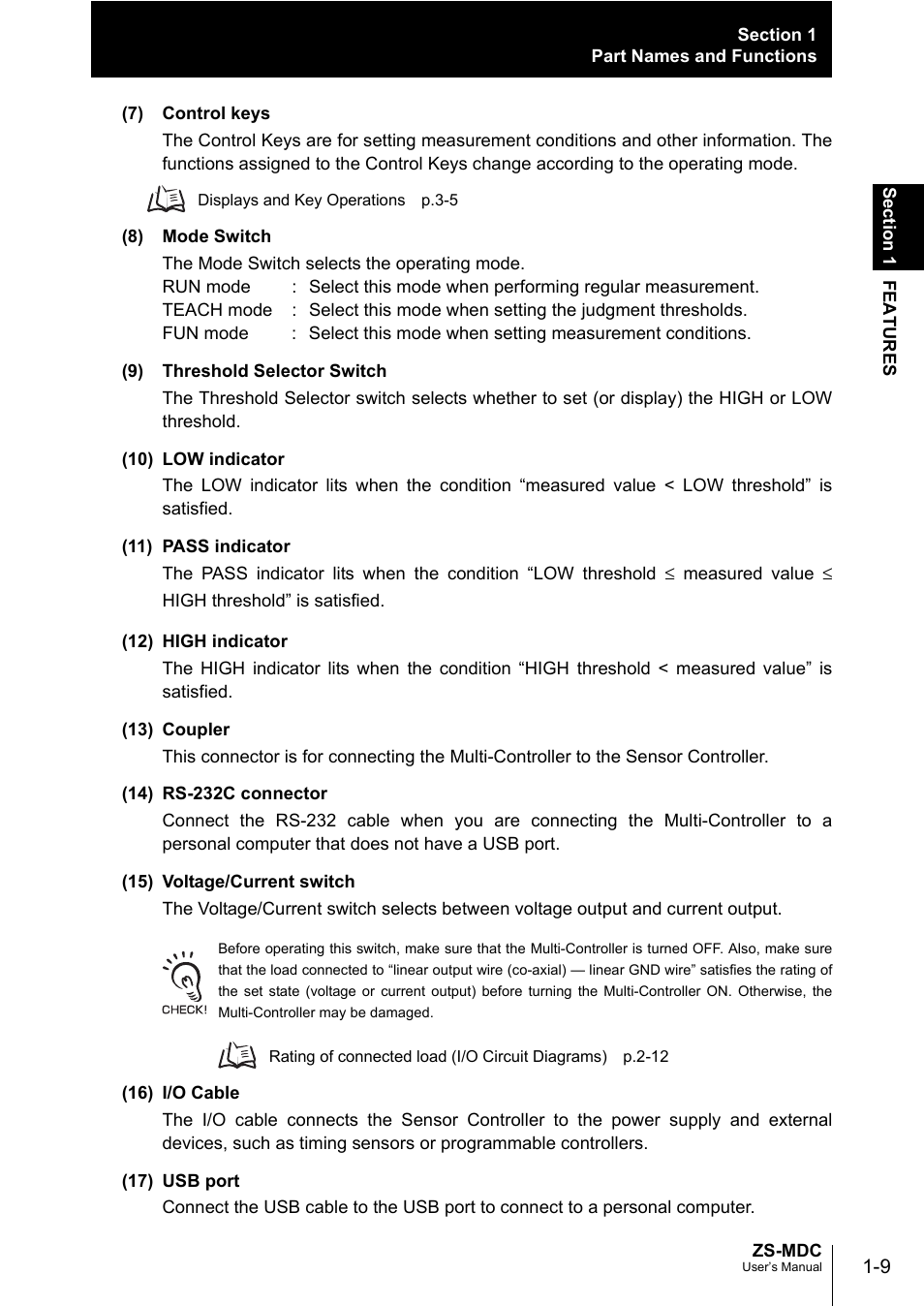 Omron ZS-MDC User Manual | Page 23 / 94