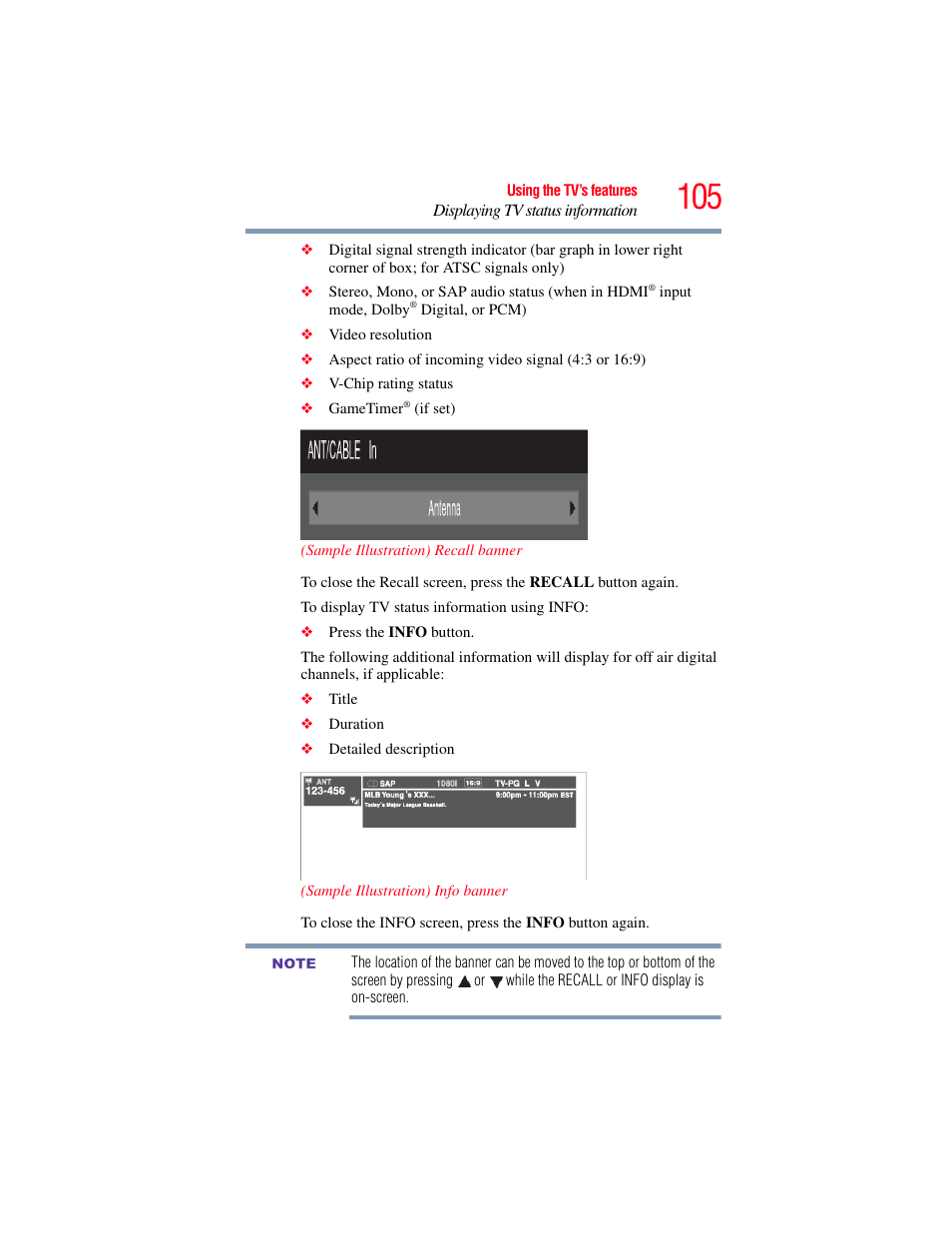 OxiBrands Integrated High Definition LCD Television 40E220U User Manual | Page 105 / 130