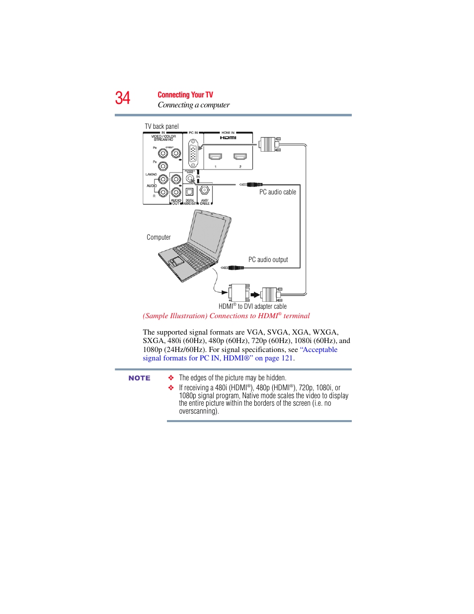 OxiBrands Integrated High Definition LCD Television 40E220U User Manual | Page 34 / 130