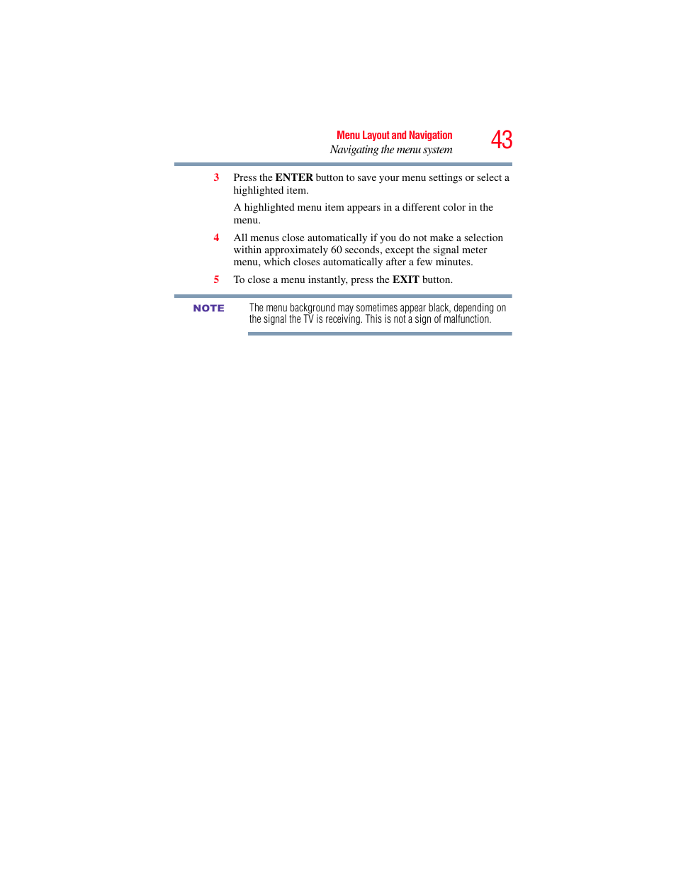 OxiBrands Integrated High Definition LCD Television 40E220U User Manual | Page 43 / 130