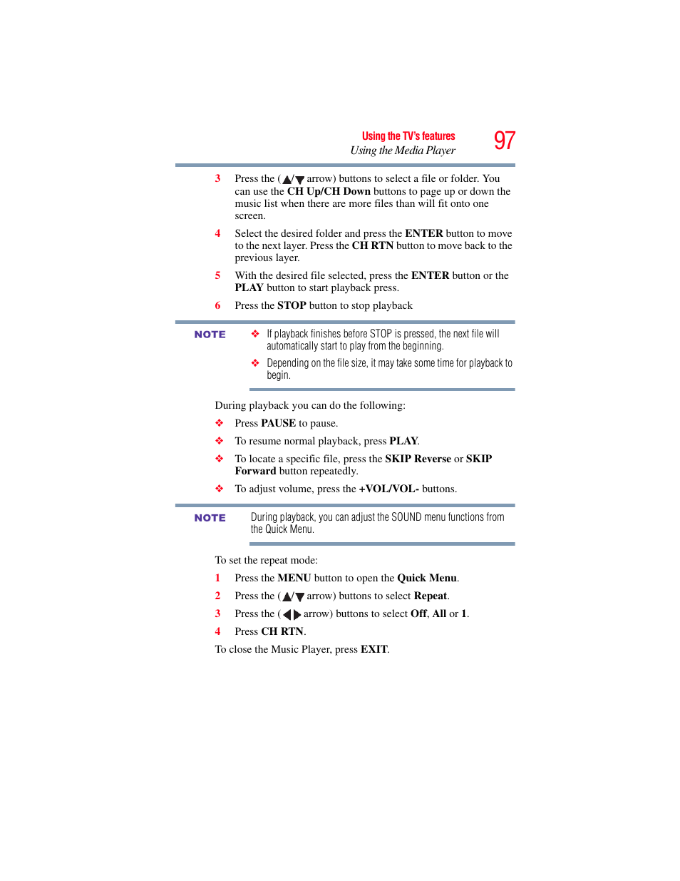 OxiBrands Integrated High Definition LCD Television 40E220U User Manual | Page 97 / 130