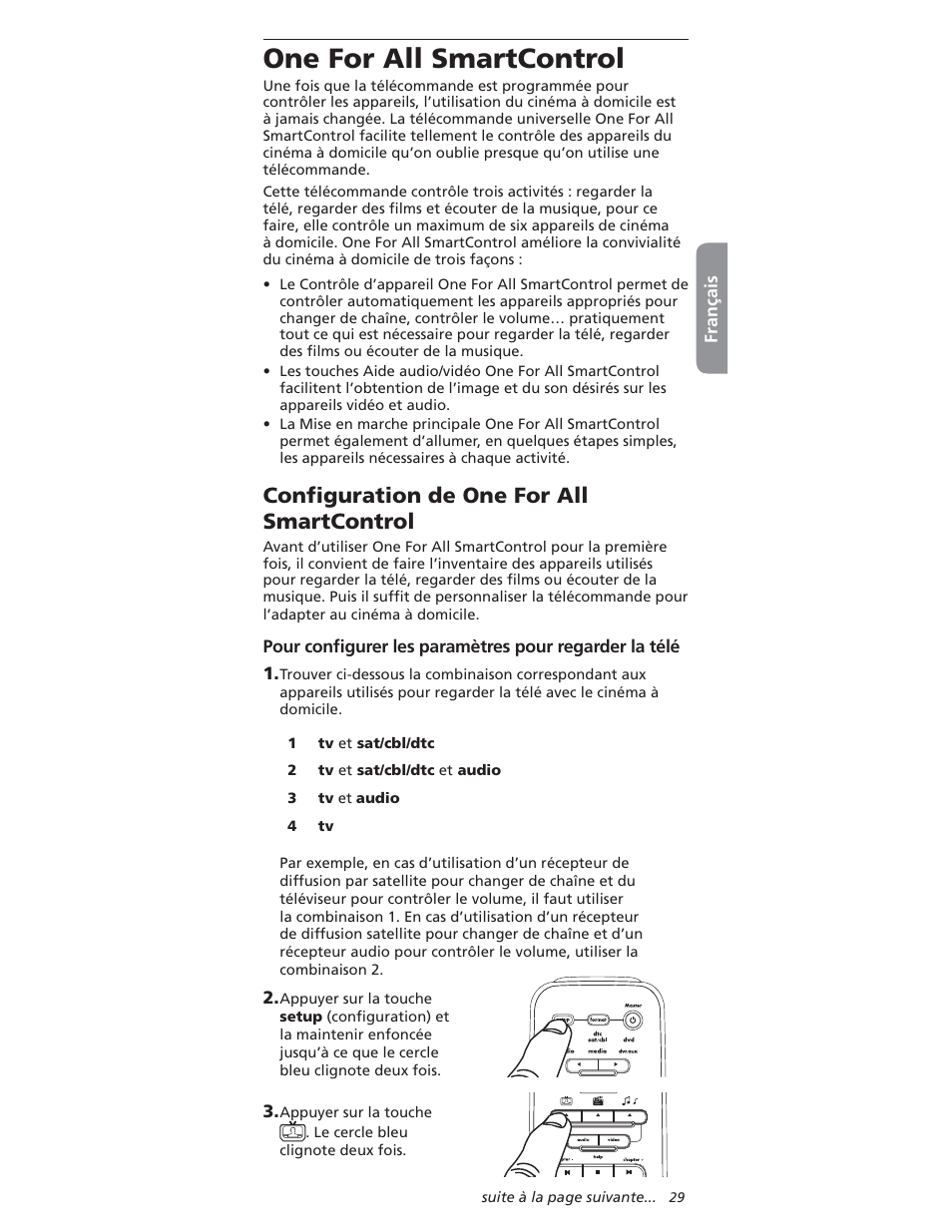 Onlguration | One for All OARI06G User Manual | Page 29 / 66