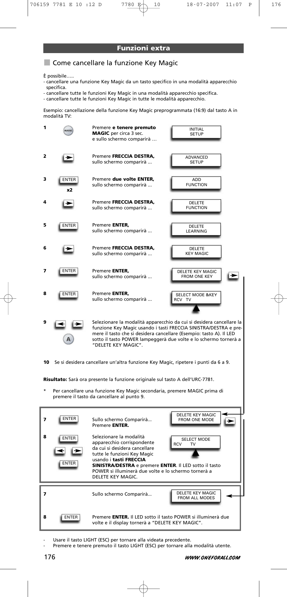 One for All URC-7781 User Manual | Page 177 / 319