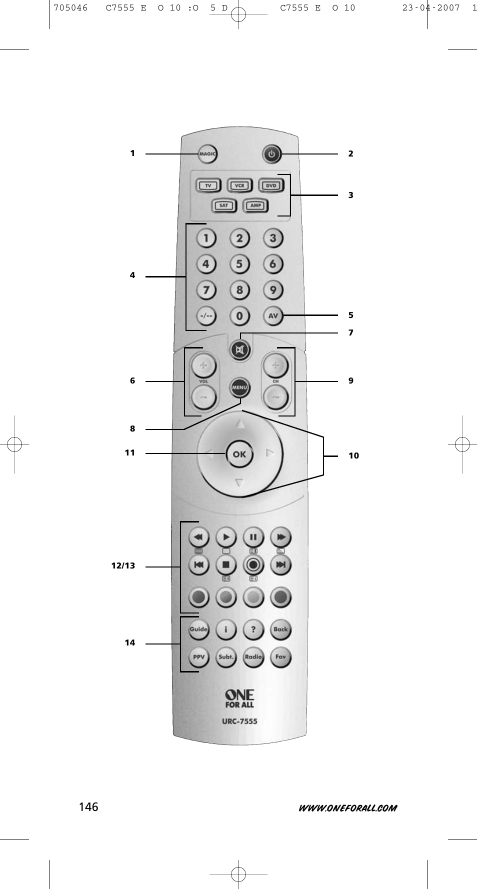 One for All URC-7780 User Manual | Page 147 / 205