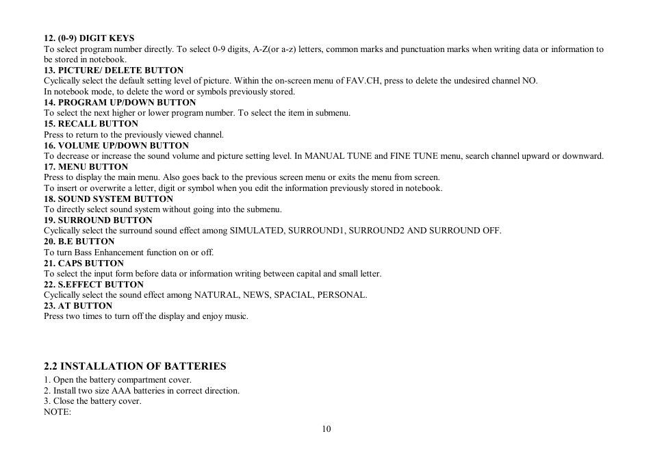 Hyundai H-TV2907PF User Manual | Page 10 / 55