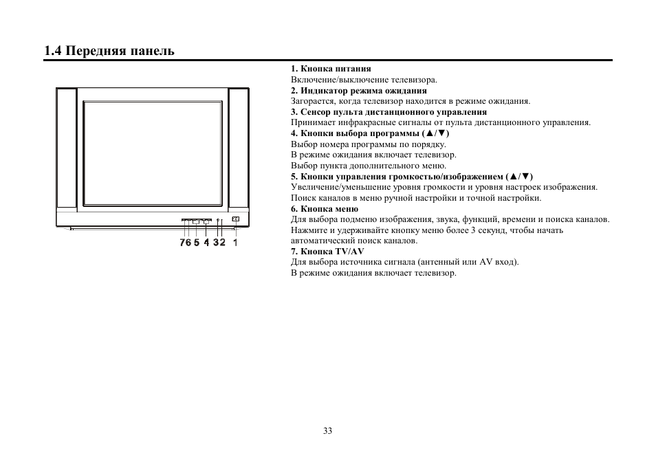 Hyundai H-TV2907PF User Manual | Page 33 / 55