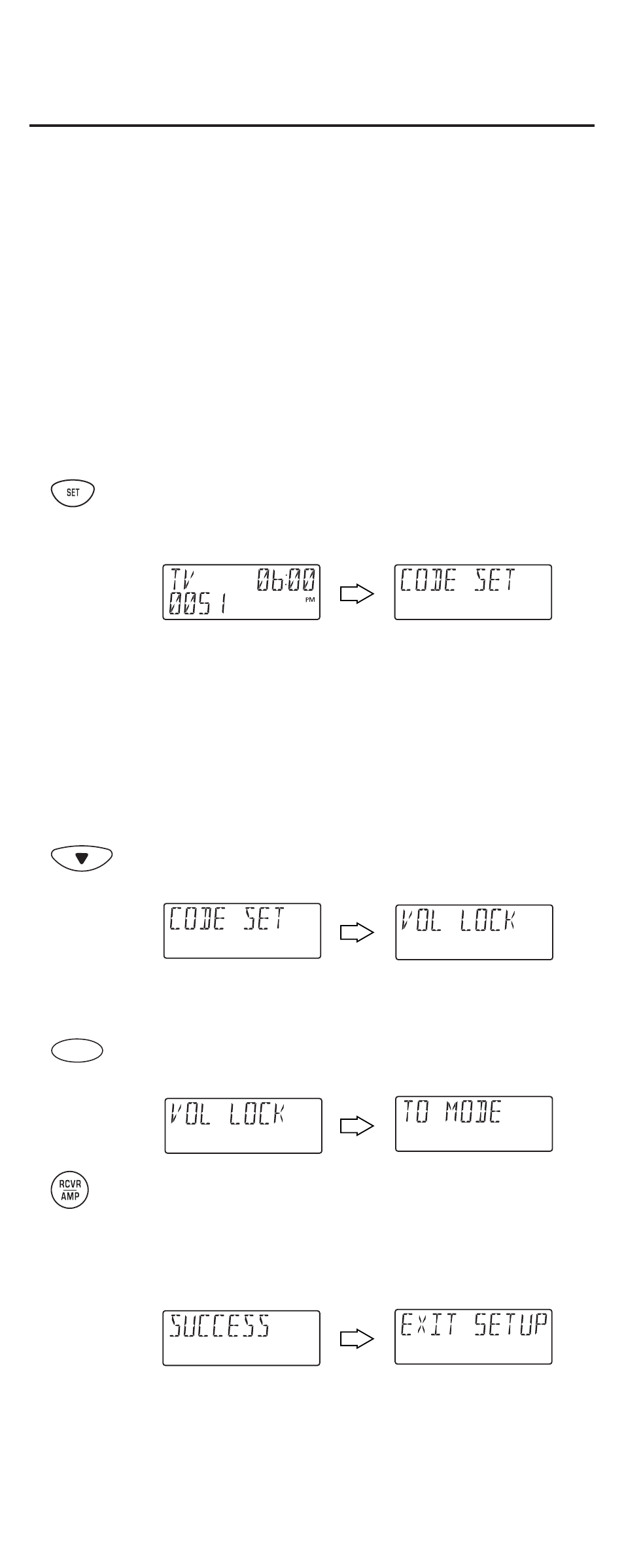 Using volume lock, Programming volume lock | One for All URC-9910 User Manual | Page 19 / 66