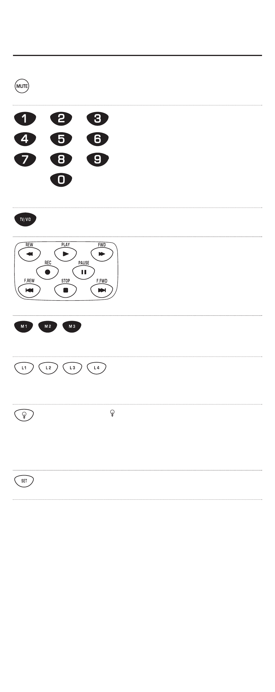 Key index, Audio cassette deck functions (continued) | One for All URC-9910 User Manual | Page 47 / 66