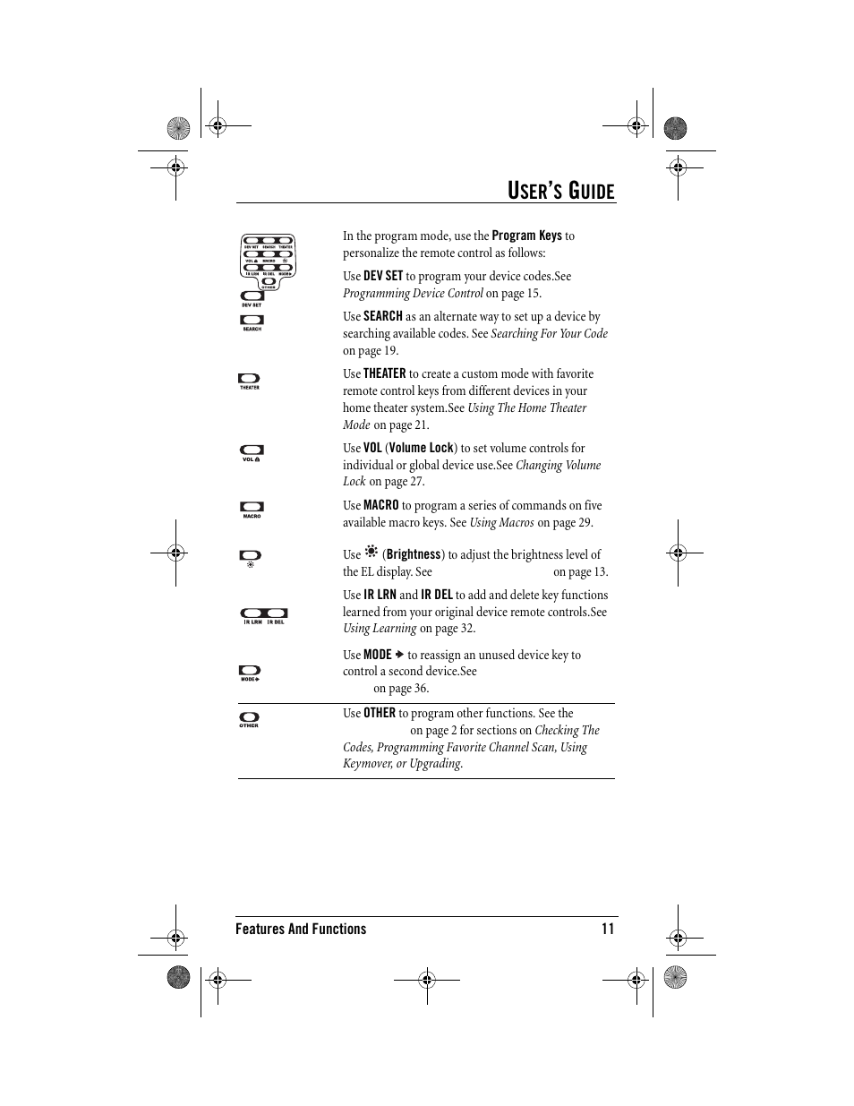 Uide | One for All Kameleon URC-9964B00 User Manual | Page 11 / 68