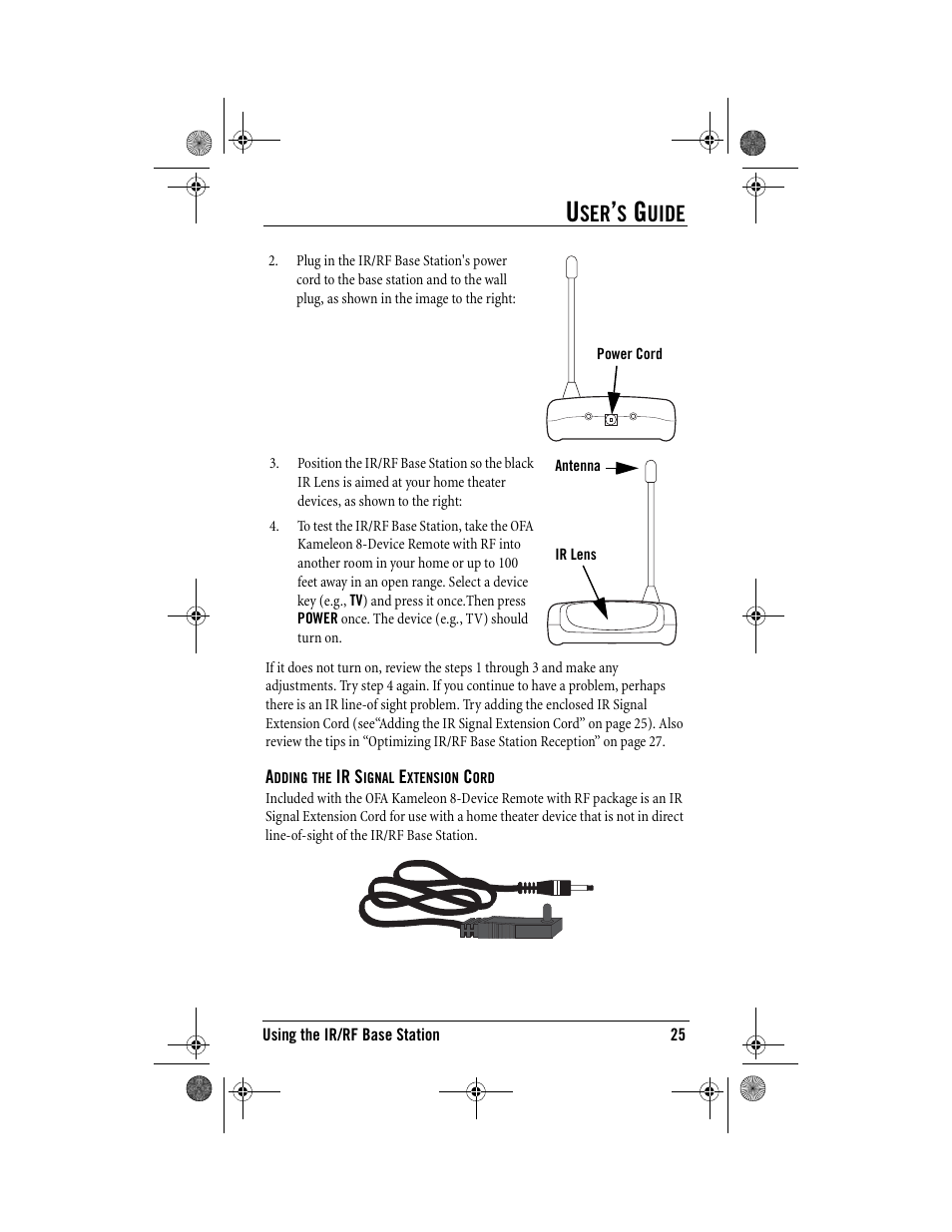 Uide | One for All Kameleon URC-9964B00 User Manual | Page 25 / 68