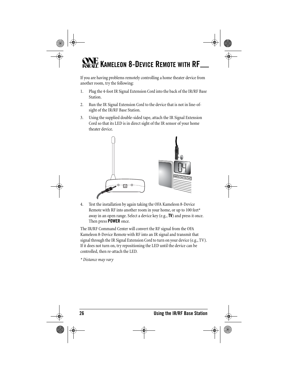 One for All Kameleon URC-9964B00 User Manual | Page 26 / 68