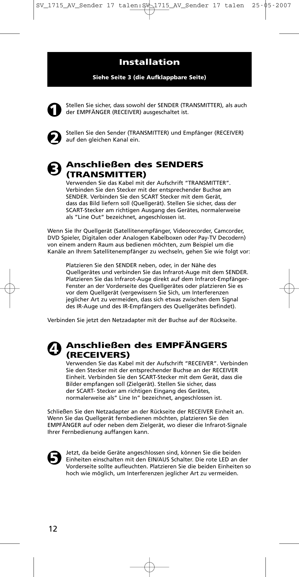 One for All SV-1718 User Manual | Page 12 / 110