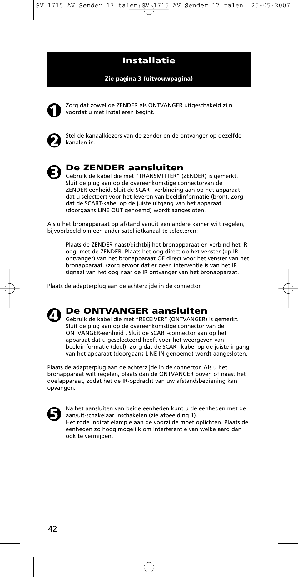 One for All SV-1718 User Manual | Page 42 / 110