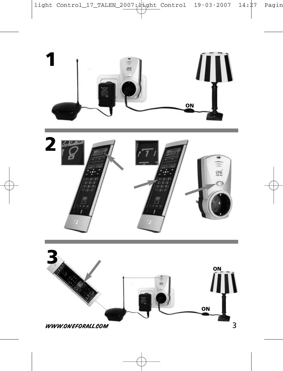 One for All HC-8000 User Manual | Page 3 / 114