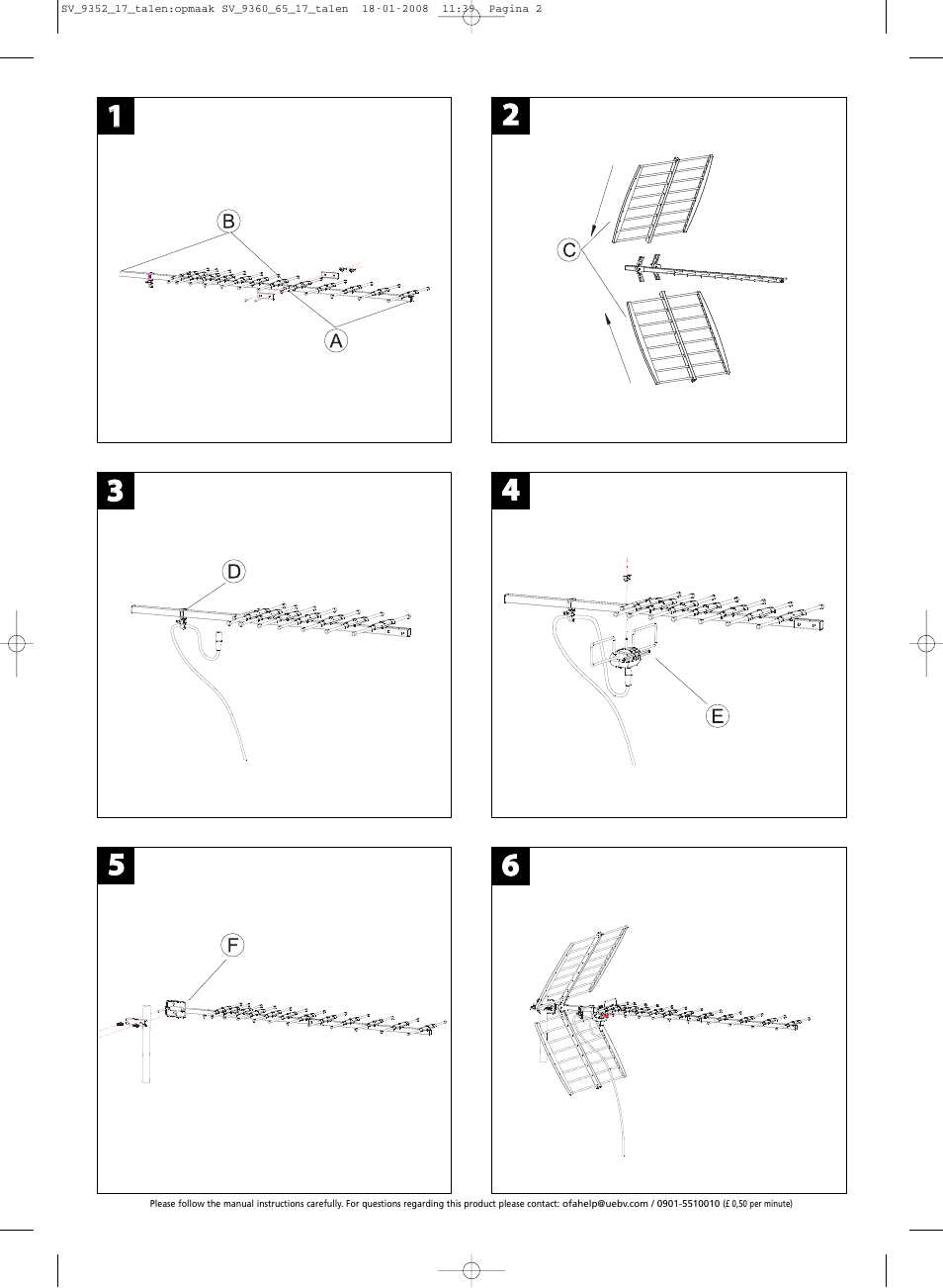 One for All SV-9352 User Manual | Page 2 / 2