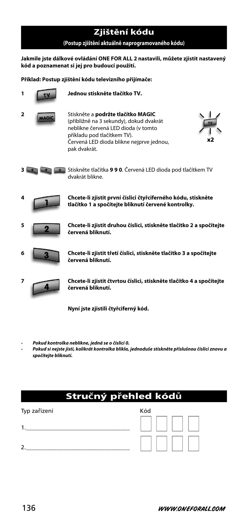 One for All URC-3720 User Manual | Page 136 / 166