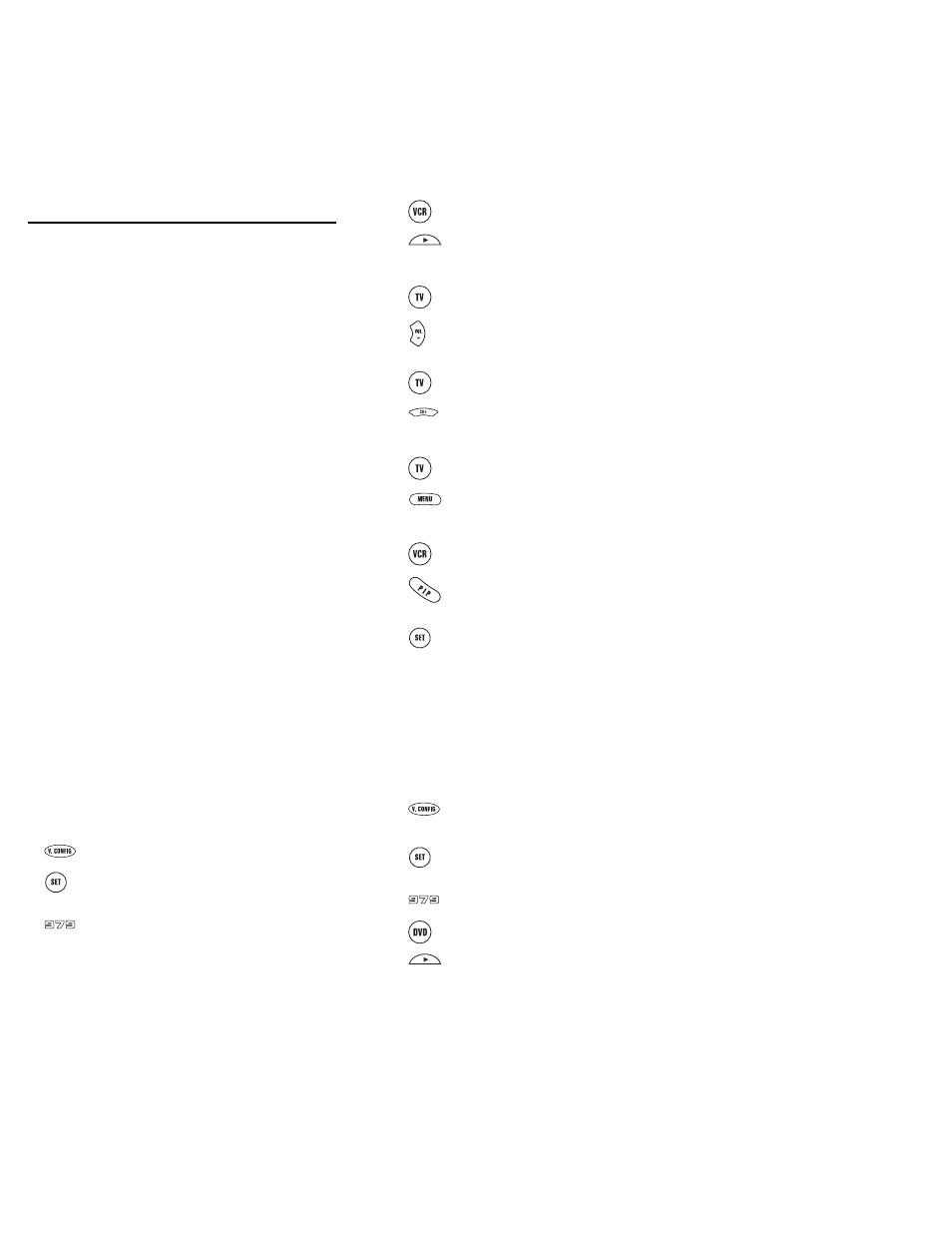 Using the video configuration mode | One for All URC 4080 User Manual | Page 17 / 19