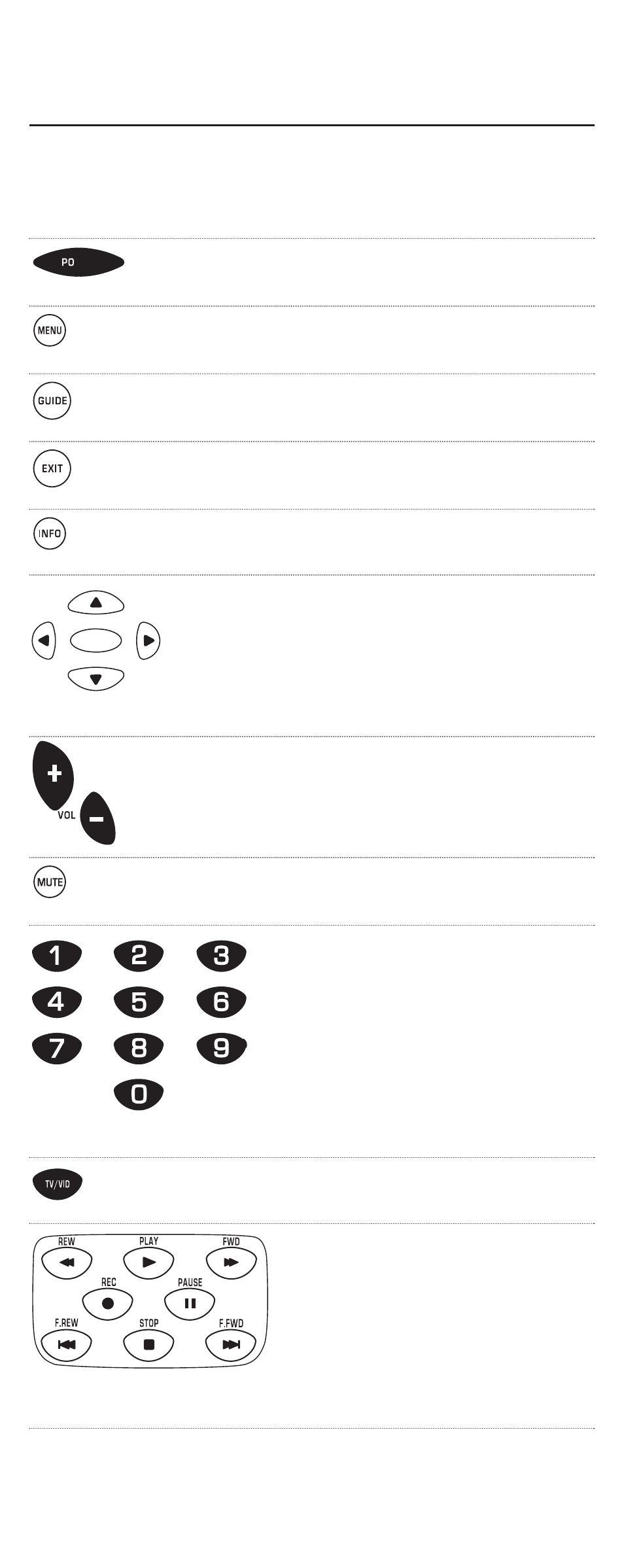 Key index, Ld (laser disc) player functions | One for All (URC-8910) User Manual | Page 66 / 76