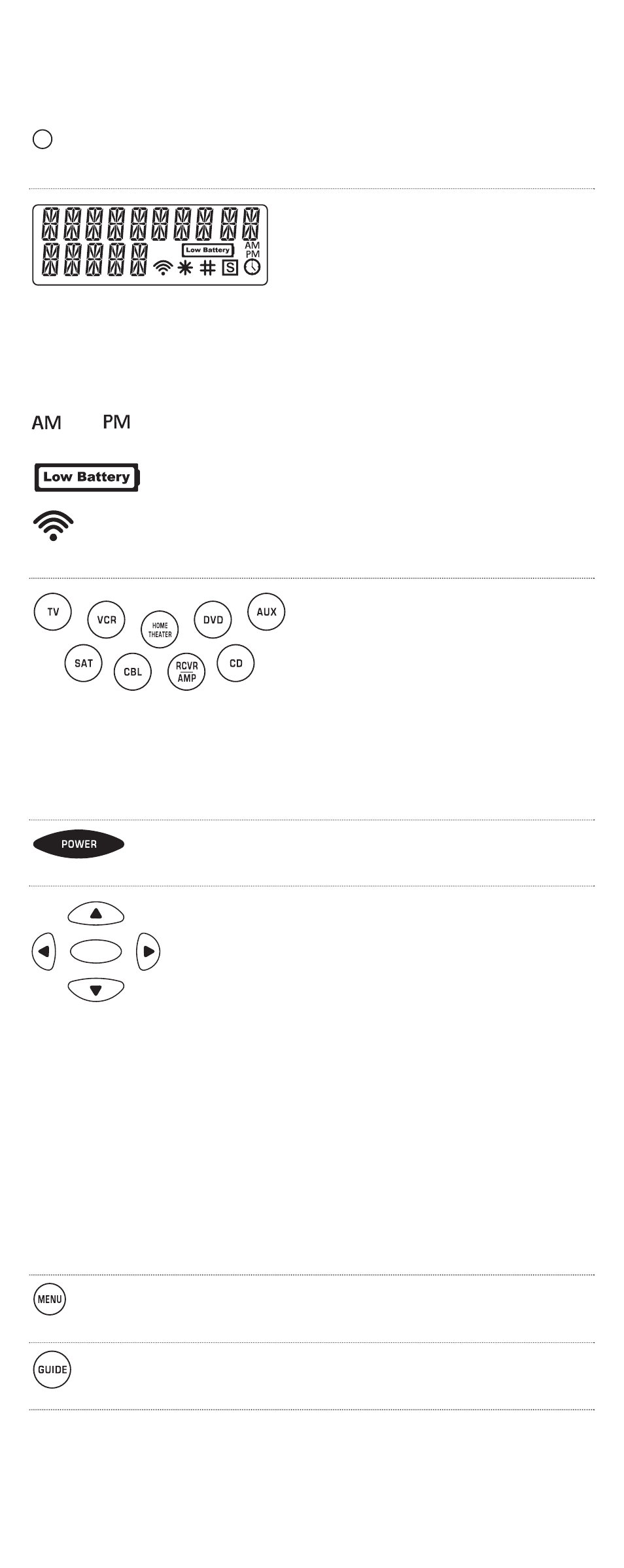 Key charts | One for All (URC-8910) User Manual | Page 7 / 76