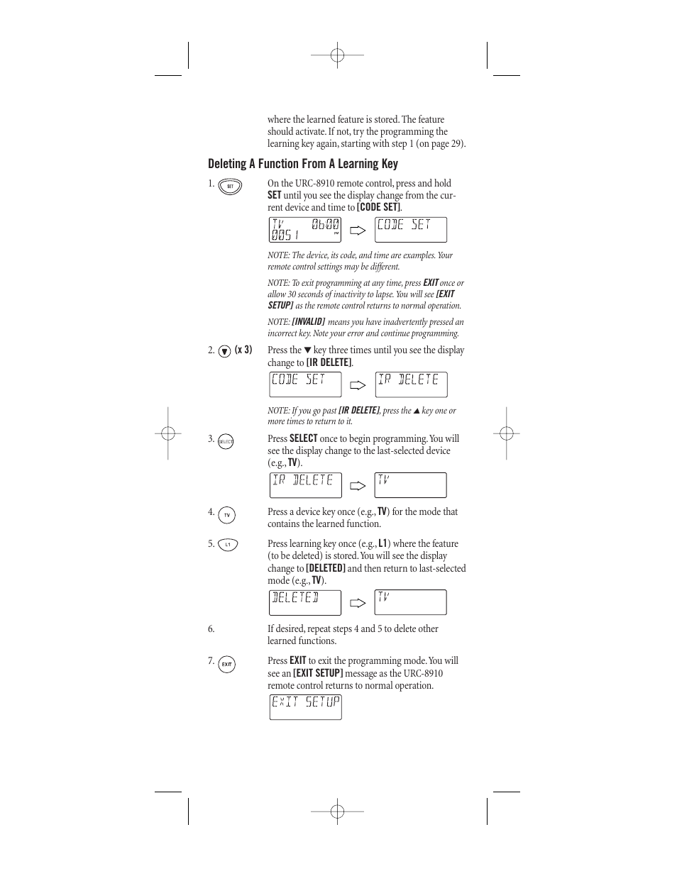 One for All (URC-8910) User Manual | Page 18 / 77