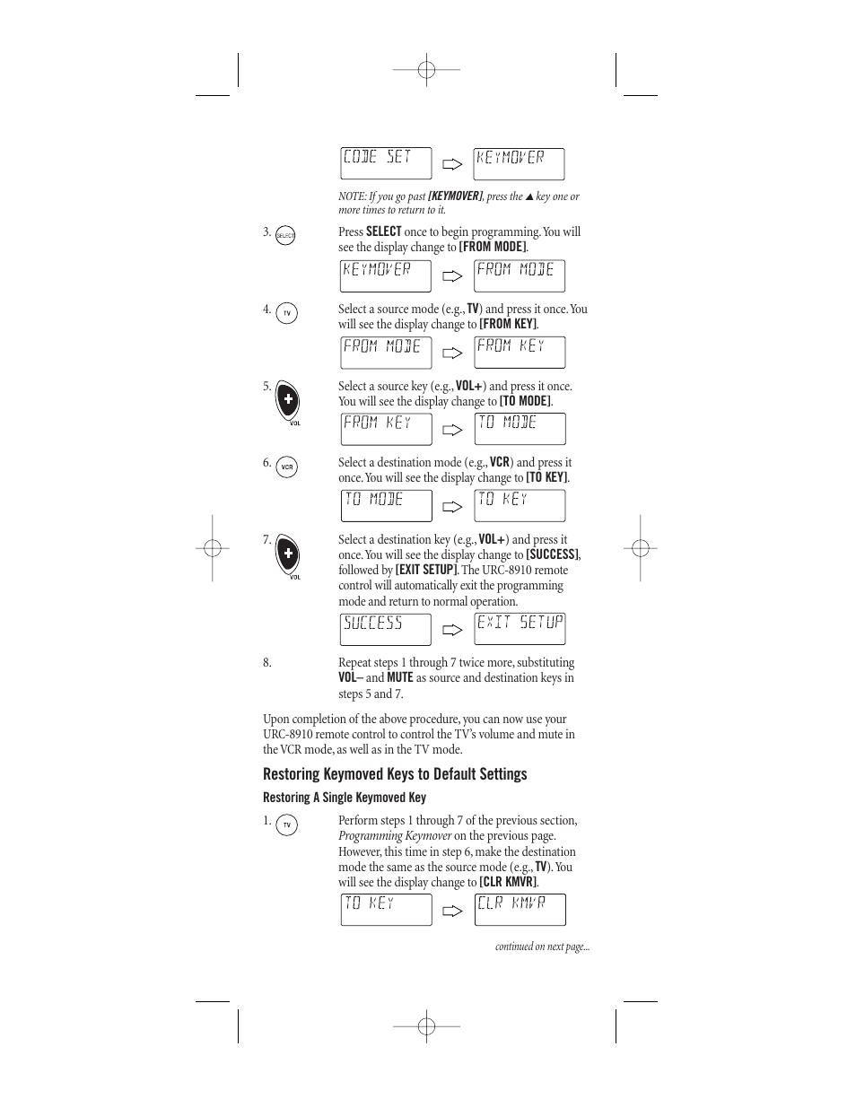 One for All (URC-8910) User Manual | Page 26 / 77